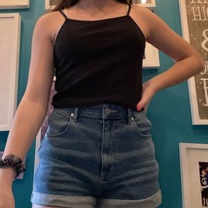 wild fable black tank top